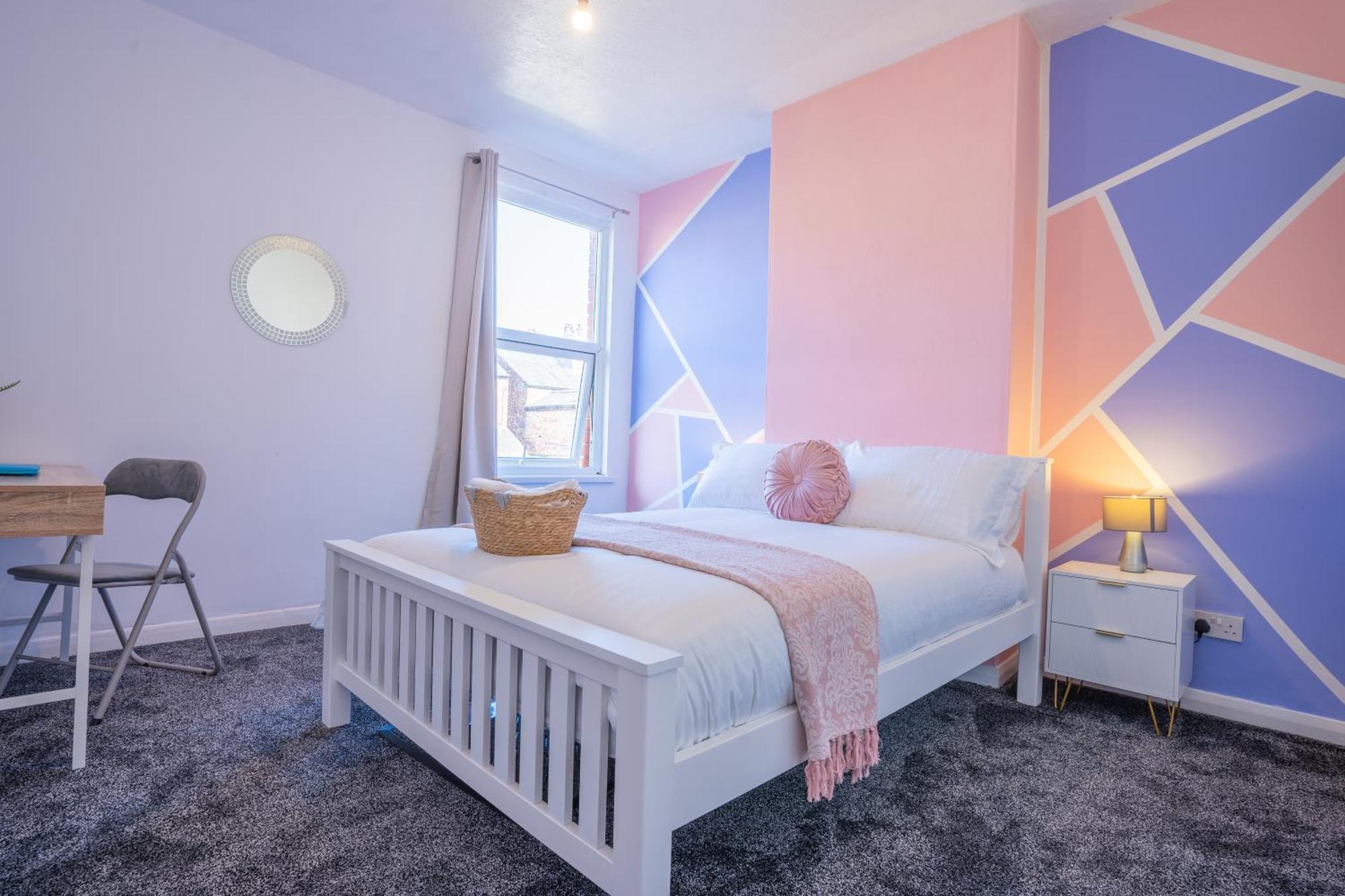 נוטינגהאם Stayzed E - Ng7 Free Wifi, Parking, Stylish House Near City Centre - Great For Tourists, Families, Contractors & Long Stays מראה חיצוני תמונה